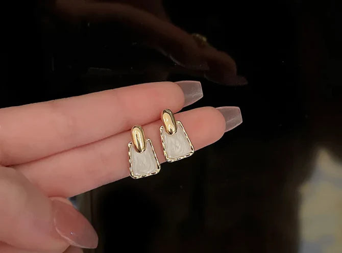 Seafoam Charm Earrings