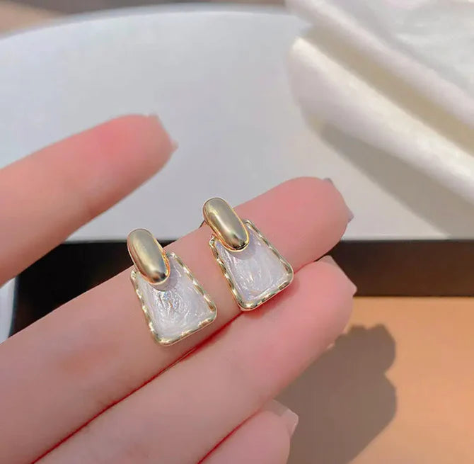 Seafoam Charm Earrings